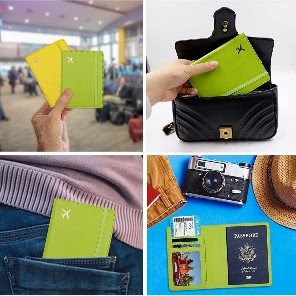Leather Ticket Passport Holder Leather Ticket Passport Holder