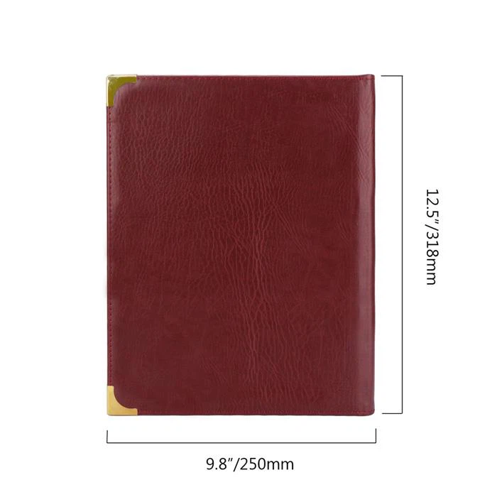 Hotel Leather Menu Cover