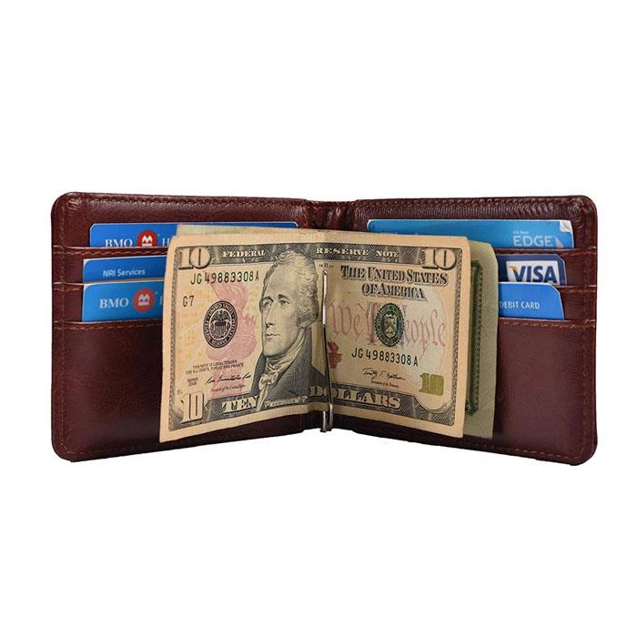 Slim Money Clip Wallet