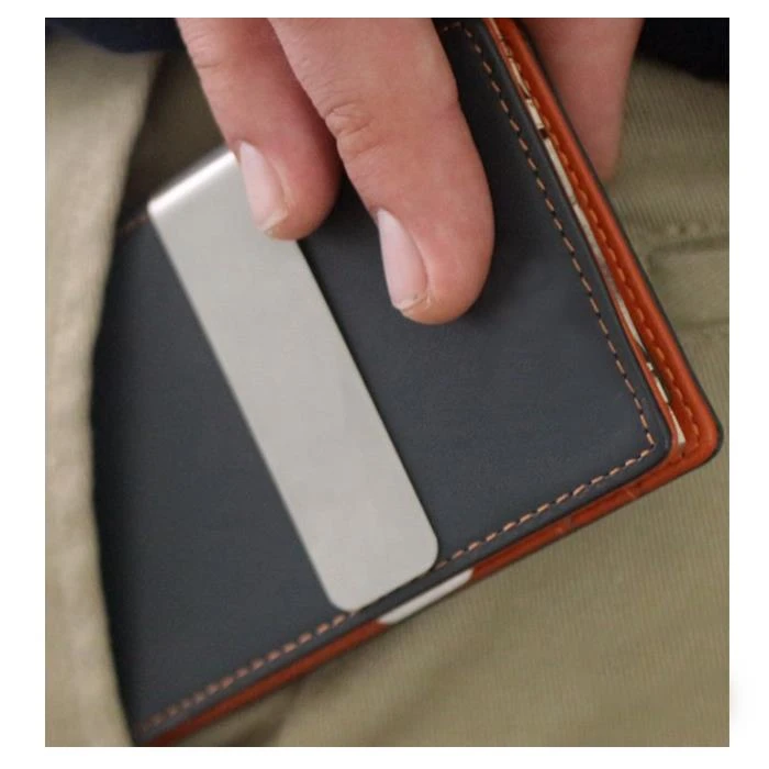Leather Money Clip Wallet Rfid Leather Money Clip Wallet Rfid