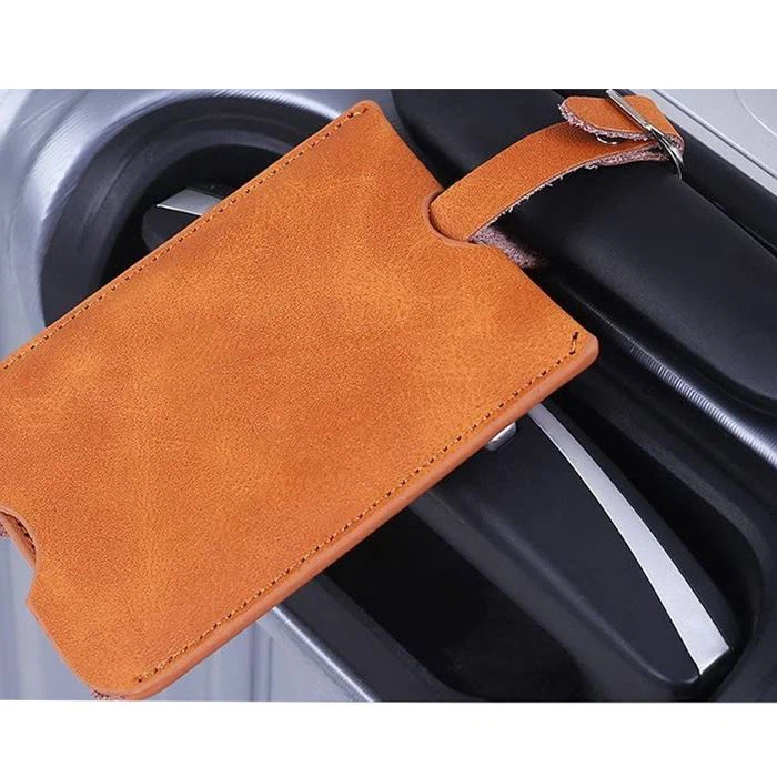 Real Leather Luggage Tags Real Leather Luggage Tags
